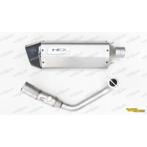 Pô PR2 HEX Titanium Full System Yamaha XMax 300 (chính hãng) Pô PR2 HEX Titanium Full System Yamaha XMax 300 (chính hãng)